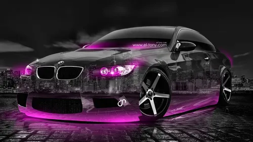 Крутые Тачки Обои на телефон фиолетовый спортивный автомобиль