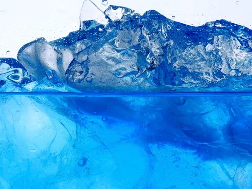 Лед Обои на телефон голубой айсберг в воде