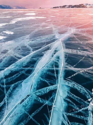 Лед Обои на телефон большой ледяной пейзаж