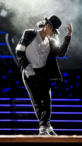 Майкл Джексон Обои на телефон мужчина с поднятой рукой
