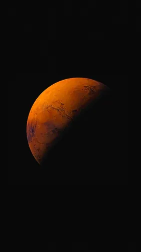 Марс Обои на телефон луна крупным планом