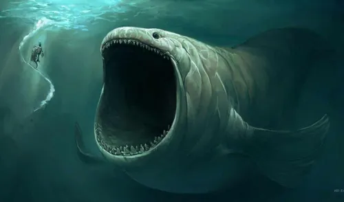 Монстры Обои на телефон человек, плавающий с большим китом