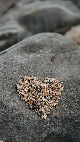 Морские Камни Обои на телефон куча маленьких коричневых предметов