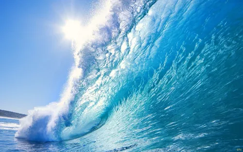 Природа Море Обои на телефон волна в океане