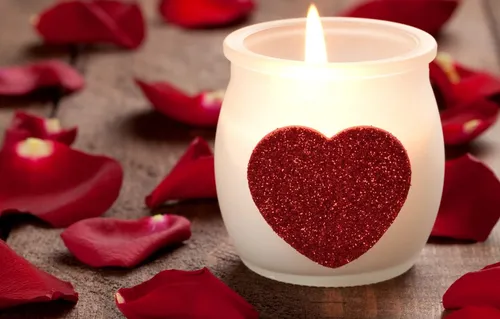 Романтика Обои на телефон свеча с пламенем