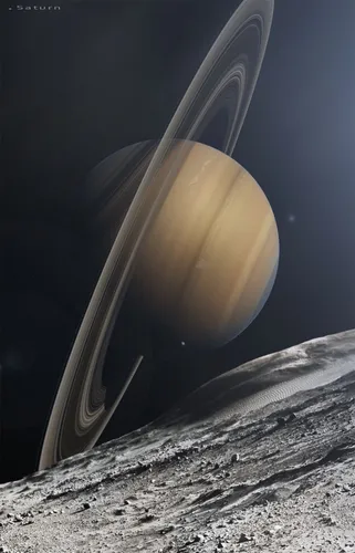 Сатурн Обои на телефон ракета в небе
