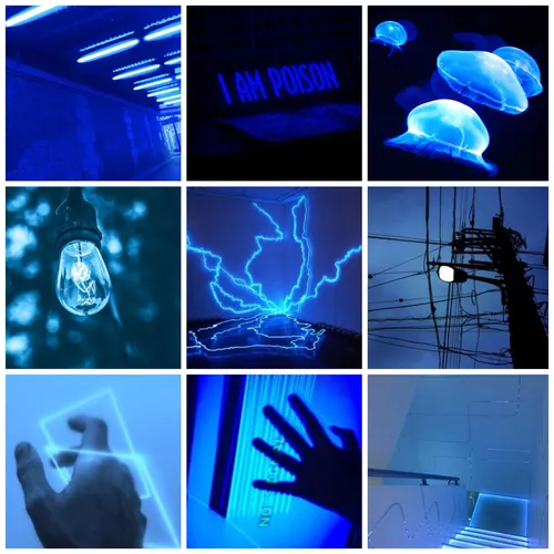 Синего Цвета Обои на телефон коллаж из разных изображений
