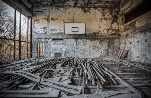 Чернобыль Обои на телефон комната, которая была разрушена