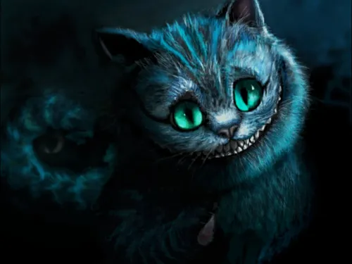 Чеширский Кот Обои на телефон кошка с зелеными глазами