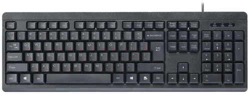 черная клавиатура с клавиатурой