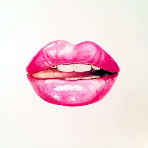 Губ Фото розовые губы с черной губой