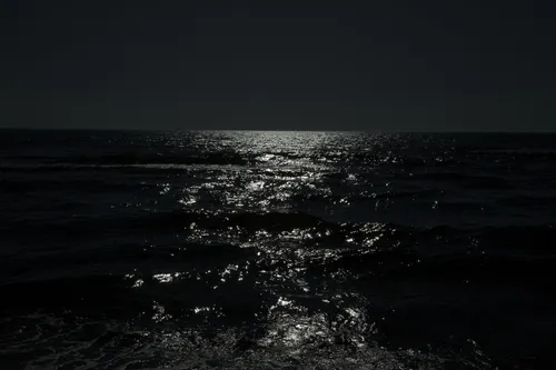 Моря Фото водоем ночью