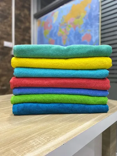 Сток Фото стопка разноцветных подушек