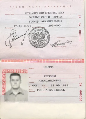 На Паспорт Размер Фото снимок