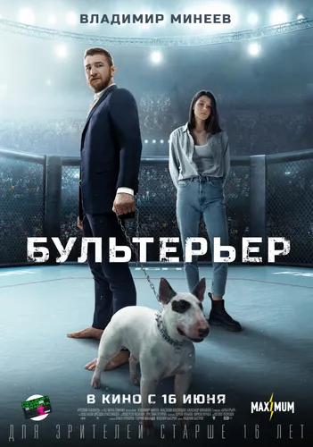 Владимир Минеев, Бультерьер Фото мужчина и женщина, стоящие рядом с собакой