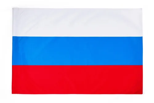 Флаг России Фото красно-синий флаг