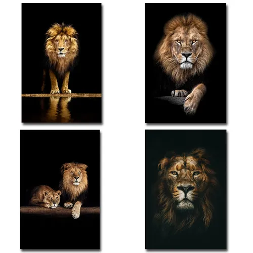 Льва Фото группа львов