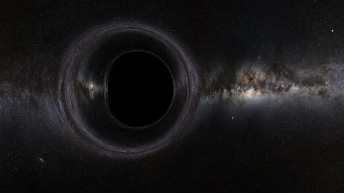 Черной Дыры Фото черно-белое изображение планеты