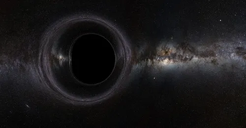 Черная Дыра Фото черно-белое изображение планеты