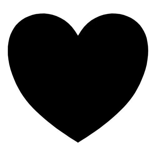 Черное Фото черное сердце на белом фоне