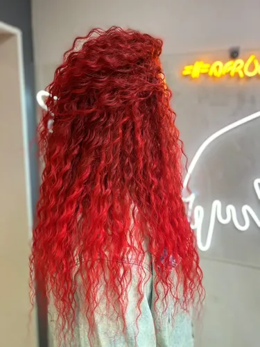 Афрокудри Фото человек с рыжими волосами