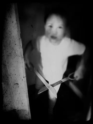 Бабайка Фото молодая девушка с ножом
