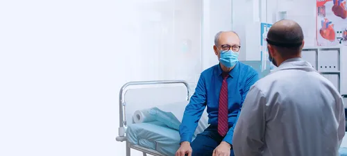 Варикоцеле Фото мужчина на больничной койке