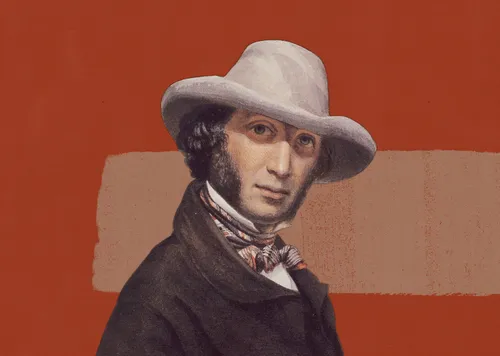 Пушкин Фото мужчина в шляпе