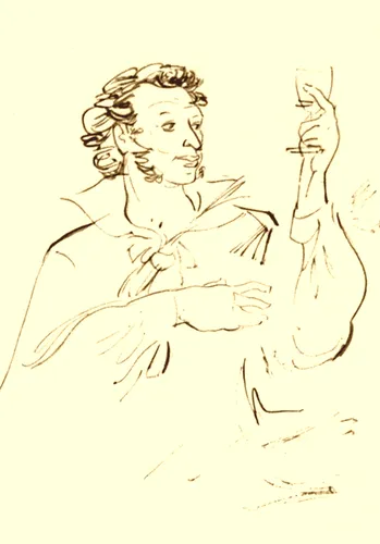 Пушкин Фото рисунок человека