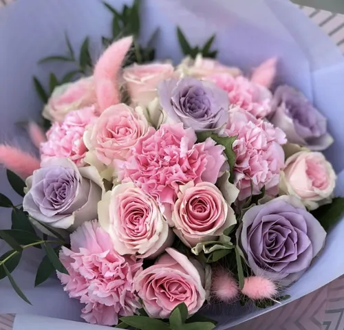 Букетов Цветов Фото букет розовых и белых цветов