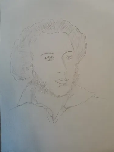 Пушкина Фото рисунок человека