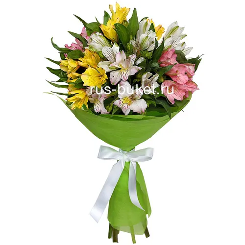 Альстромерия Фото ваза с цветами