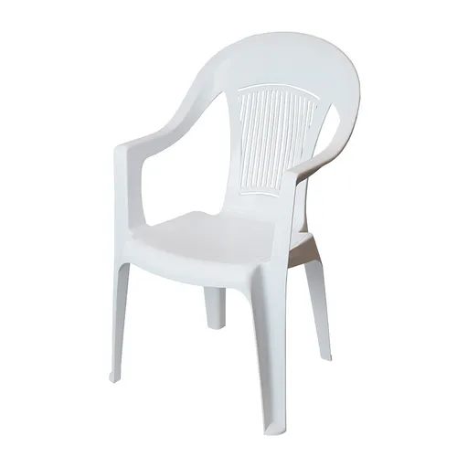 Белое Фото белый стул с подушкой