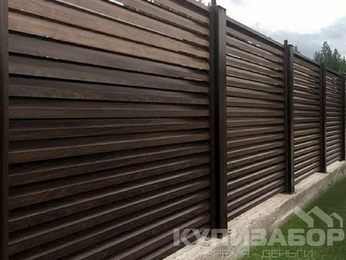 Заборы Фото деревянный забор с табличкой
