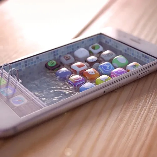 Iphone Обои на телефон прозрачный пластиковый контейнер с цветными кнопками