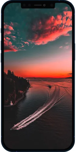 Айфон Обои на телефон закат над пляжем