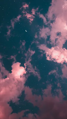 Эстетика Тела Обои на телефон группа облаков в небе