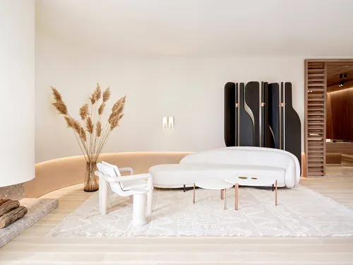 Эстетика Тела Обои на телефон спальня с кроватью и стулом