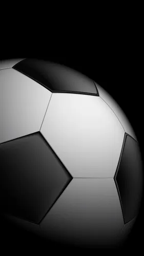 Футбол Обои на телефон белый куб с черным фоном
