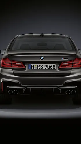 Bmw M5 F90 Обои на телефон задняя часть автомобиля