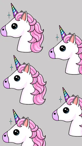 Unicorn Единорог Обои на телефон группа мультяшных единорогов