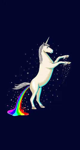 Unicorn Единорог Обои на телефон логотип