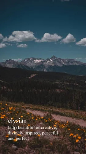 Горы Обои на телефон пейзаж с горами и цветами