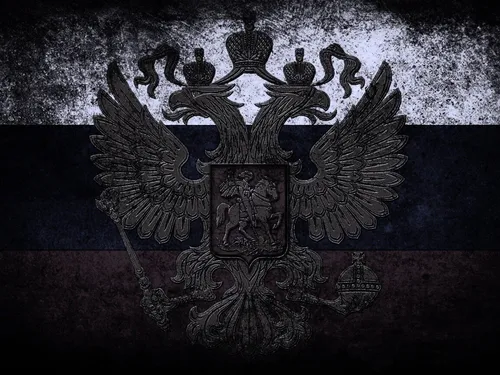 Флаг России Обои на телефон рисунок дракона