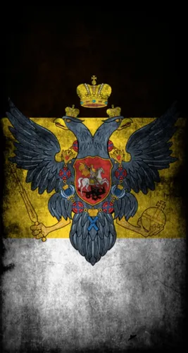 Флаг Российской Империи Обои на телефон статуя птицы
