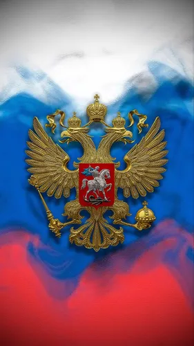 Флаг Российской Империи Обои на телефон флаг с гербом и короной