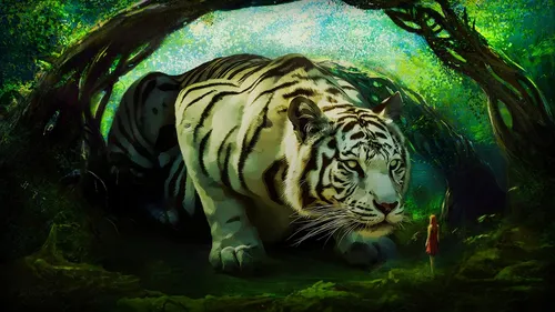 Белый Тигр Обои на телефон белый тигр в танке