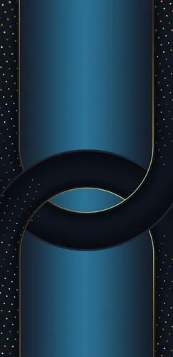 Гиф Обои на телефон сине-черный логотип