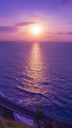 Море Закат Обои на телефон фото для телефона
