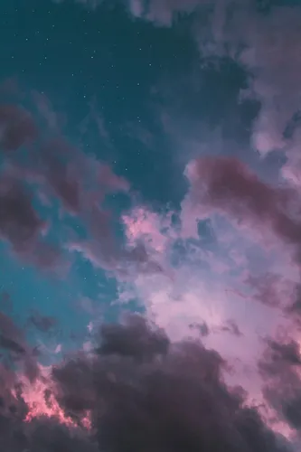 Небо Обои на телефон розовое и голубое небо